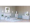 Asus - Italian Modern White Washed Oak Dresser