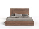 Asus - Italian Modern Walnut Bed