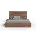 Asus - Italian Modern Walnut Bedroom Set