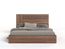 Asus - Italian Modern Walnut Bed
