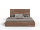 Palermo - Italian Modern Faux Concrete & Walnut Bedroom Set