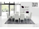 Aura Modern White Dining Chair
