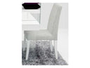 Aura Modern White Dining Chair