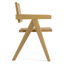 Aurora Modern Rattan Dining Arm Chair