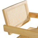 Aurora Modern Rattan Dining Arm Chair
