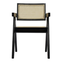 Aurora Modern Rattan Dining Arm Chair