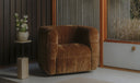 Robson Swivel Chair Toffee