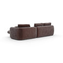 Overlap Right Chaise Sec Small Dk Taupe