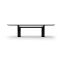 Overlap Rectangle Dining Table Dark