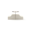 Overlap Rectangle Wedge Base Light