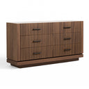 Bailey- Modern Walnut Dresser