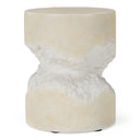 Bamba - Modern Cream Concrete End Table, view 2
