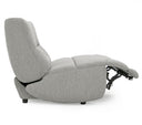 Basil - Modern Grey Fabric Large Electric Recliner Chair