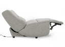 Basil - Modern Grey Fabric Large Electric Recliner Chair