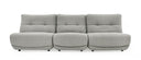 Basil - Modern Grey Fabric Small Electric Recliner Chair