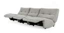 Basil - Modern Grey Fabric Small Electric Recliner Chair