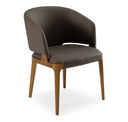 Naomi Modern Walnut Dining Table