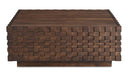 EASTON STORAGE COFFEE TABLE BROWN