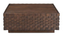 Easton Storage Coffee Table Brown