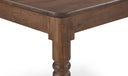 Russet Dining Table Brown