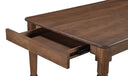 Russet Dining Table Brown