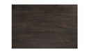 Glenn Round Dining Table Dark Brown