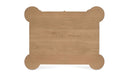 Treccia 2 Drawer Nightstand Oak