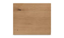 Treccia 2 Drawer Nightstand Oak