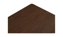 Lottie Charging Nightstand Brown