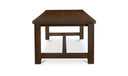 Wilson Dining Table Large Warm Brown