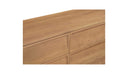 Hudson 6 Drawer Dresser Natural
