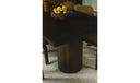 Hadley Dining Table Small Warm Brown
