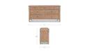 Joni 7 Drawer Dresser Natural