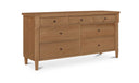 Joni 7 Drawer Dresser Natural