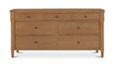 Joni 7 Drawer Dresser Natural