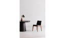 Deco Dining Chair Ebony PVC - Set Of Two
