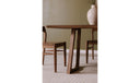 Silas Dining Table Walnut Brown