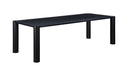 Post Large Dining Table Black