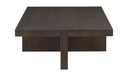 Folke Rectangular Coffee Table Dark Brown