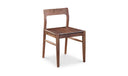 Owing Dining Chair Walnut Brown - Set Of Two