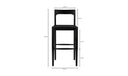 Owing Barstool Black