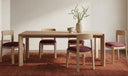 Daifuku Large Dining Table Brushed Natural Oak