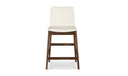 Deco Counter Stool White PVC