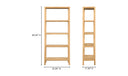 Nolan Bookcase Natural