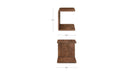 Carrie Side Table Walnut