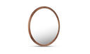 Alcott Large Round Mirror Walnut
