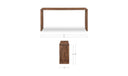 Carrie Counter Table Walnut