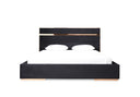 Cartier Modern Black & Rosegold Bedroom Set