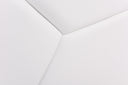 candid modern white bed