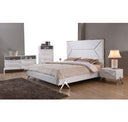 Candid Modern White Nightstand